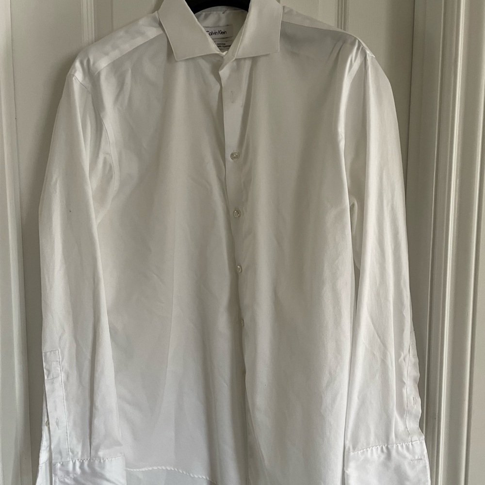 French Cuff Calvin Klein Dress Shirt
